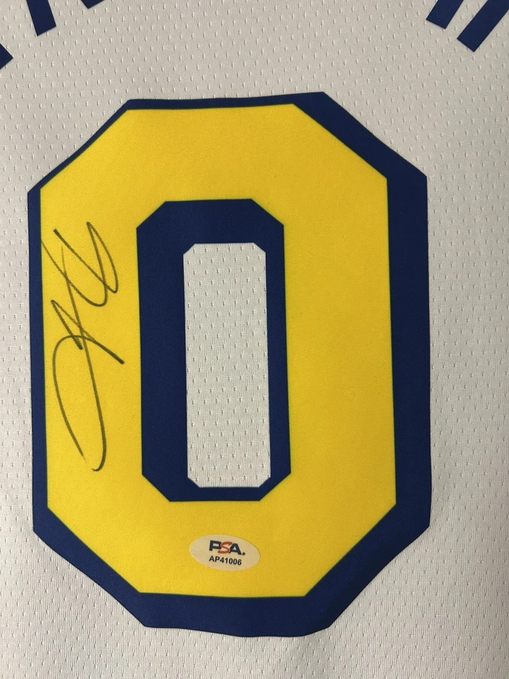 Gary Payton ii Signed Golden State Warriors Jersey Autographed PSA/DNA - Image 3 of 4