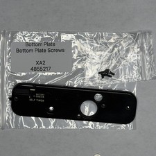 Olympus XA2 Bottom Plate with Screws Repair Parts - For Olympus XA2