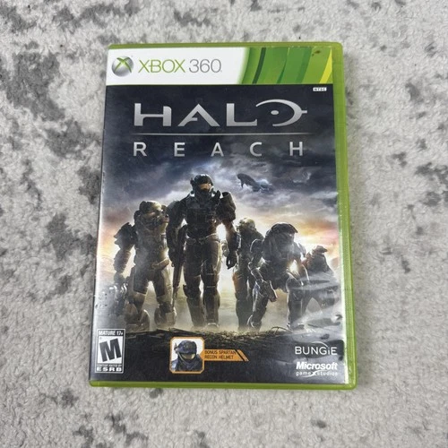 Halo Reach Xbox 360 Video Game Complete Microsoft Shooter M Green Case