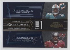 2005 Playoff Contenders Round Numbers Blue Cadillac Williams Ronnie Brown 0c4
