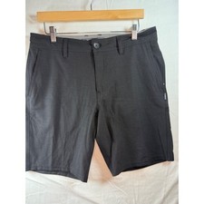 ONeill Hybrid Shorts Mens 32 Black Hyperfreak Stretch Hyperdry Standard Fit