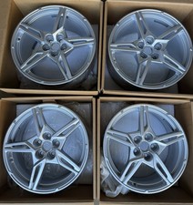 New 2025 19 20 Chevy Corvette C8 Oem Wheels Rims 14007 14008 2022 2023 2024