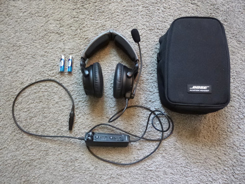 Bose A30 Headset (BLUETOOTH | 6-pin LEMO) +Case/New Batt/New Mic Wind.| EXC COND