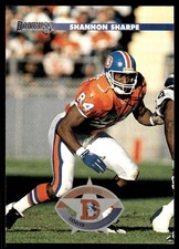 Shannon Sharpe 1996 Donruss #178 Broncos NFL READ FREE SHIPPING AutographDen