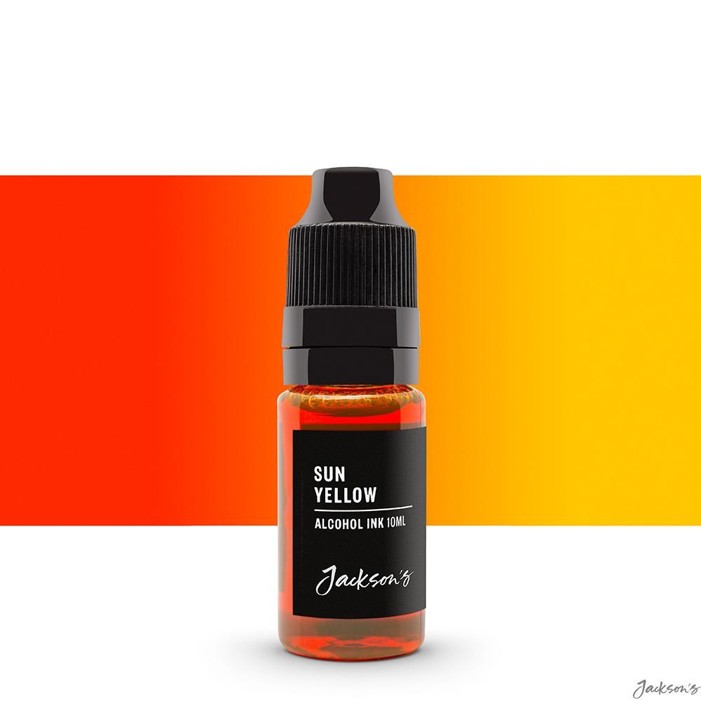 Jackson's : Alcohol Ink : 10ml : Sun Yellow