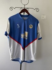 Club America Soccer Jersey Men M-40 Blue White Mexico Futbol Shirt #2 Italia 