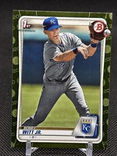 Bobby Witt Jr. 2020 Bowman Camo 1st Prospect RC Rookie BP-25 Royals SP