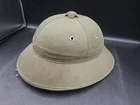 Vintage U.S. Military Vietnam Era Pith Helmet. MG