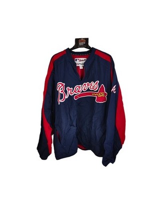 Atlanta Braves Baseball MLB Windbreaker 2000s (XL) Majestic Jacke