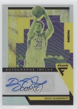 2020-21 Panini Flux Auto Influx Silver Prizm Doug McDermott #AI-DMC Auto 12dh