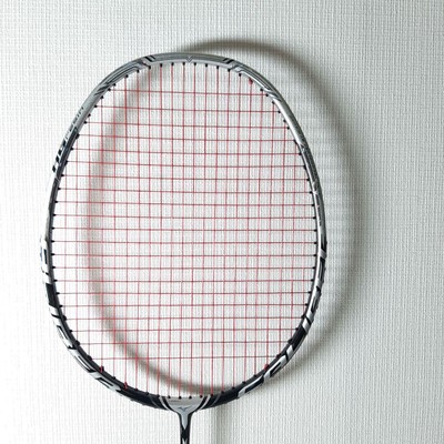 Mizuno Caliber Reg 4U6 Badminton Racket Black Silver Used | eBay