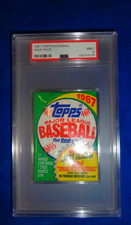 1987 Topps Baseball Wax Pack PSA 9 MINT! Bo, Bonds, McGwire RC Year!