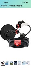 50A 21FT J1772 EV Extension Cable - Heavy-Duty Charging for Electric Vehicles