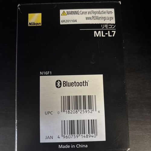 Nikon ML-L7 Telecomando Bluetooth per fotocamera digitale - Foto 3 di 3