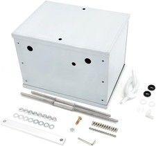 Complete Aluminum Battery Box Relocation Kit for RV/Marine/Trunk/Race Off Road
