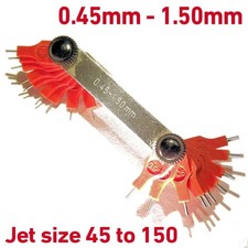 Weber Solex Dellorto Mikuni Keihin carb Jet sizing tool – 0.45 – 1.50mm