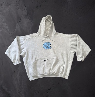 Vintage Nike University North Carolina UNC Hoodie 90s - Grau Size XL