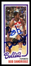 Bob Dandridge Autographed 1980-81 Topps Card #246 Washington Bullets
