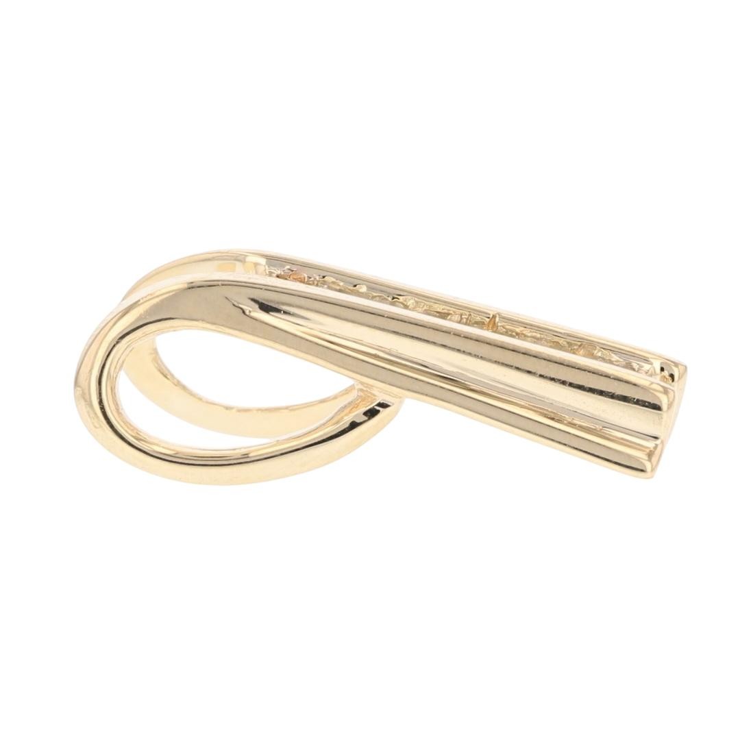 .54ctw Round Cut Diamond Rectangular Enhancer Pen… - image 5