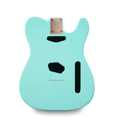Telecaster Gitarrenkörper - Daphne Blue Vintage Nitro Satin - 2 Stück American Alder
