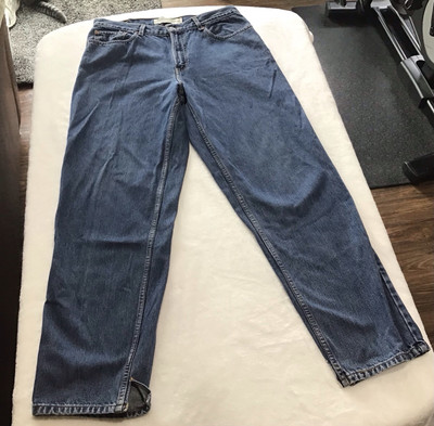 Vintage Levis 560 Jeans Men's Comfort Fit Alteration Ankle Cut Out