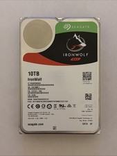 Seagate IRONWOLF ST10000VN0004 10TB SATA 3.5" Internal HDD (76% Health, 24RS)