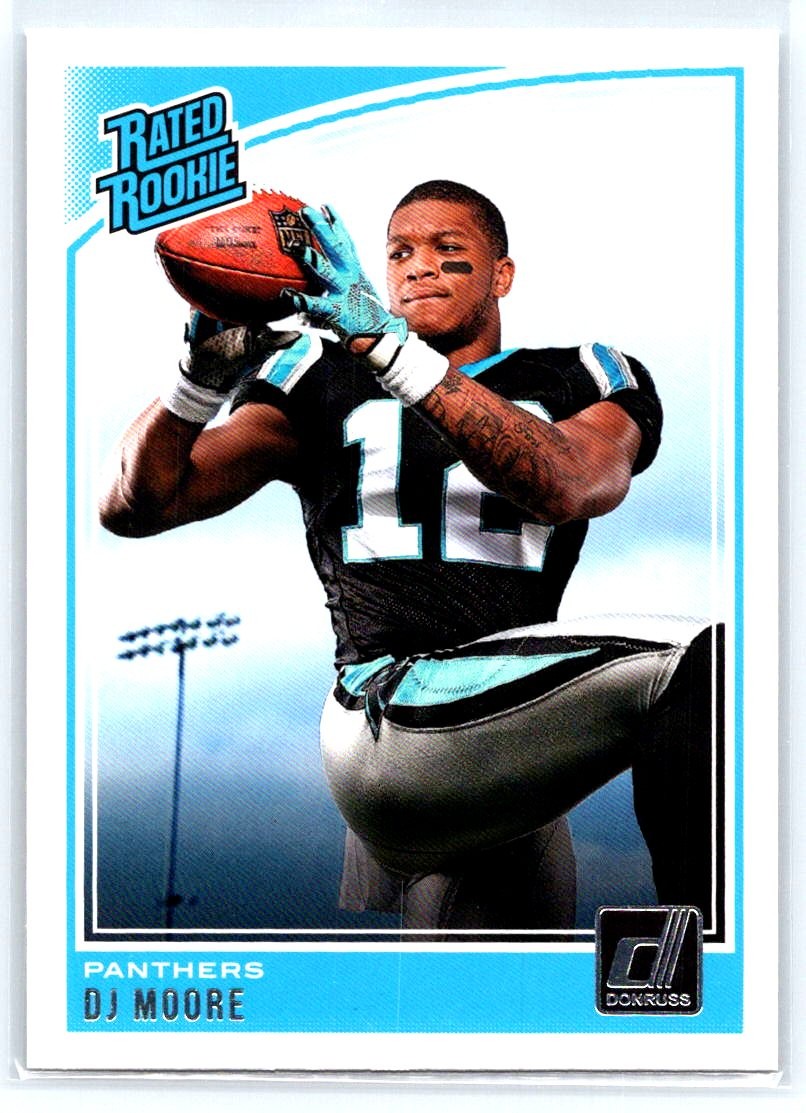 DJ Moore 2018 Donruss #316