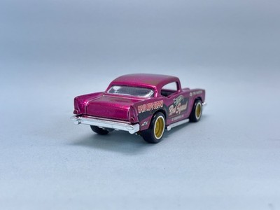 2020 Hot Wheels Super Treasure Hunt STH # '57 Chevy Pink , Loose
