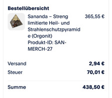 Geistheiler Sananda Heil-und Schutzpyramide