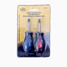Tool Cache 51794 Stubby Screwdrivers. 2 Philips 316 Slotted. Magnetic. New Tool Cache 51794 Stubby Screwdrivers. 2 Philips 316 Slotted. Magnetic. New
