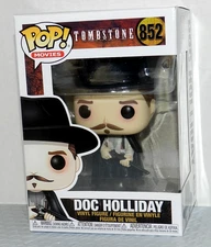 FUNKO POP DOC HOLLIDAY TOMBSTONE VAL KILMER #852 NEW NICE BOX MOVIE FIGURE