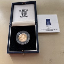 Gold Half Sovereign Proof 1994