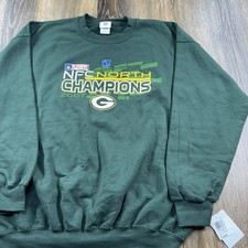 Vintage Green Bay Packers Sweatshirt Mens XL NFL Football Team Y2K Logo Sweater
