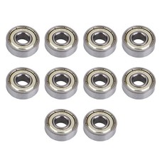 Electronics Repair 608ZZ Ball Bearings Inner Diameter 8mm Metal Dust Cover