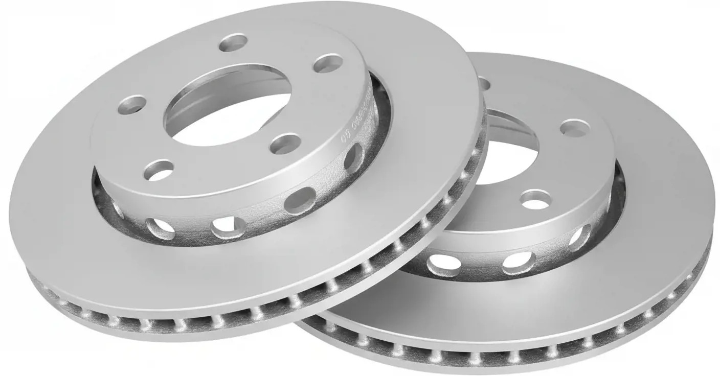 2x Brake disc Vented 17221 A.B.S. for AUDI VW