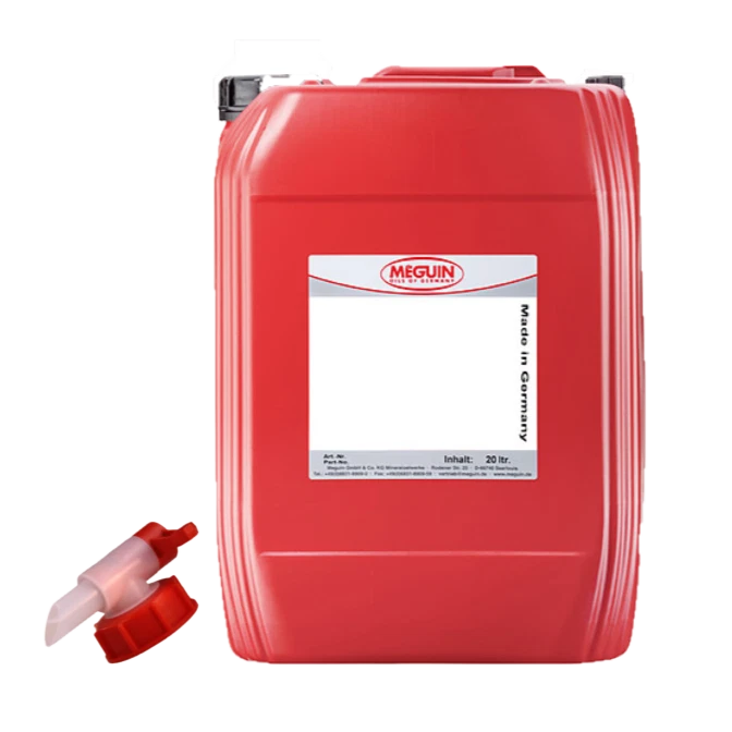 Aceite de motor Meguin Megol compatible SAE 5W-30 Plus 20 litros + grifo de desagüe Longlife