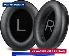 SOULWIT Earpads for Bose QC45/QC SE/QC Wireless - Black