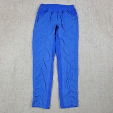 Lululemon Dance Studio Mid-Rise Cropped Pant Womens 4 Blue Gym Running 26"