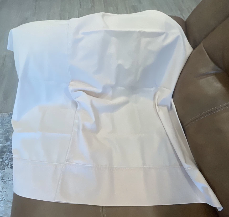 2 fundas de almohada estándar vintage Wamsutta Supercale Plus rosa claro/satinado Foto 2 de 4