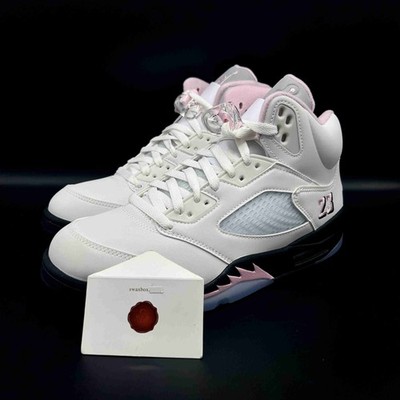 Air Jordan 5 Retro Medium Soft Pink HQ7978-102 Men Size | eBay