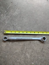 Craftsman Offset Double Box End Wrench Long V Series 11/16"  x 13/16" 12 Pt USA