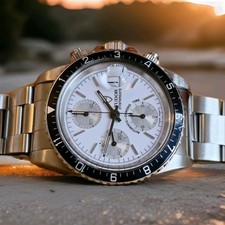 RARE 1994 Tudor Big Block 79170  Serviced by TUDOR, chronograph Not RLX DAYTONA 