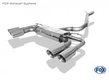 Sportauspuff-Komplettanlage ab OPF mit Klappe Seat Cupra Ateca je 2x100mm
