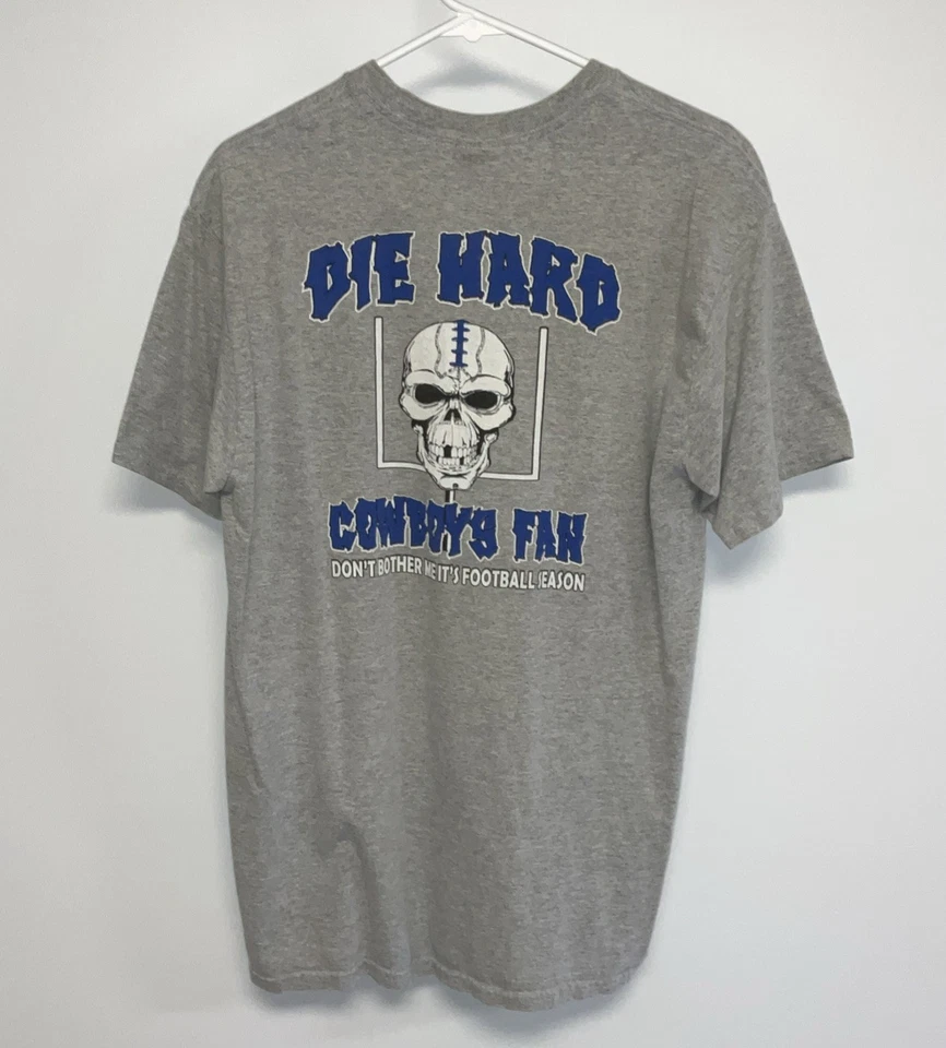 Die Hard ковбой вентилятор коротким рукавом футболка мужская большой серый. 12926 - Изображение 2 из 3