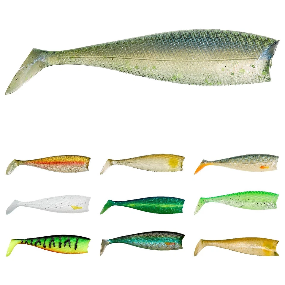 Illex Nitro Shad 65 Appât En Caoutchouc Perche Sandre Brochet Saumon - Photo 1/1