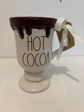 NEW Rae Dunn Hot Cocoa Chocolate Drip Mugs Cups Fall Farmhouse Christmas Decor