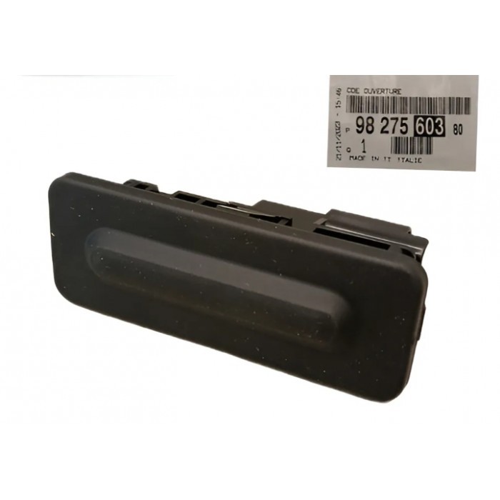 Contacteur ouverture coffre haute durabilité compatible Peugeot 208 et Citroën C3