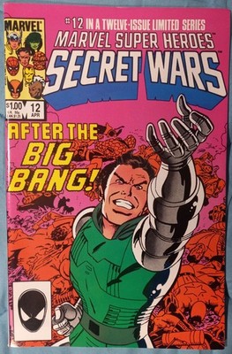 Marvel Super Heroes Secret Wars #12 NM SHE-HULK JOINS THE FANTASTIC FOUR