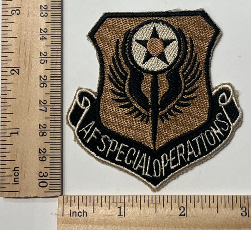 US AIR FORCE PATCH: Air Force Special Operations Command Desert