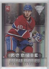 2013-14 Panini Titanium Rookie 30/40 Nathan Beaulieu #170 i9i